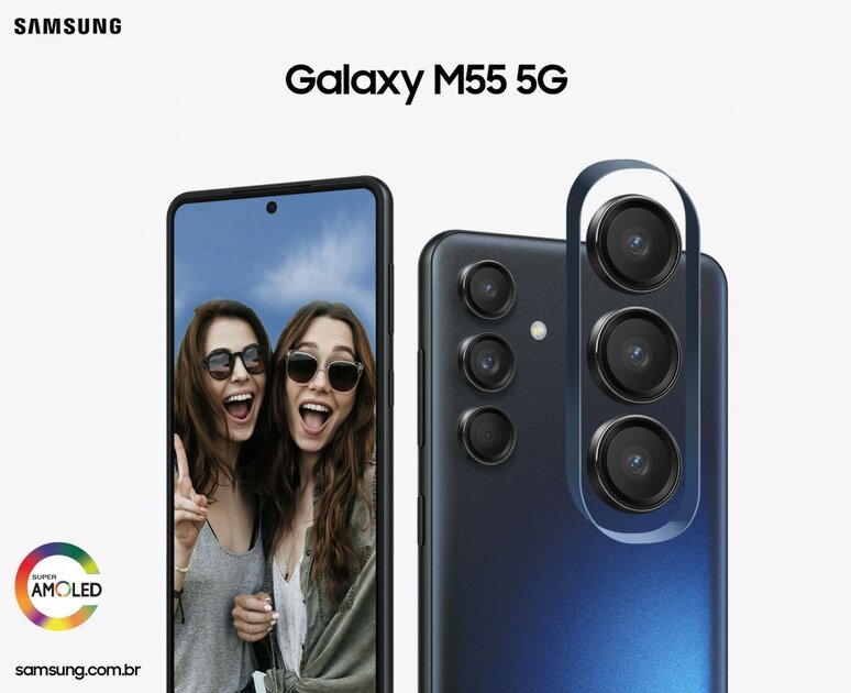Первый селфи-фон от Samsung? Представлен Galaxy M55 — в чём-то обгоняет даже A55